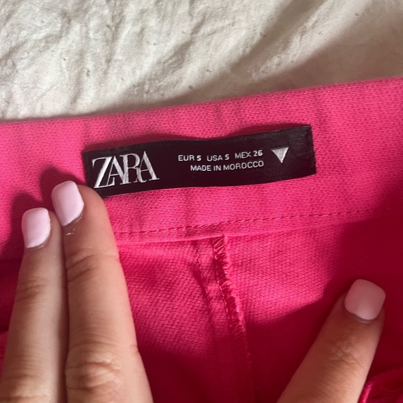 Zara hot pink pants - Picture 4 of 5